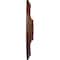 Ekena Millwork Vincent Ceiling Medallion (Fits Canopies up to 6"), 26"OD x 3"P, Burnished Mahogany Crackle CM26VIBMC - alternate 2